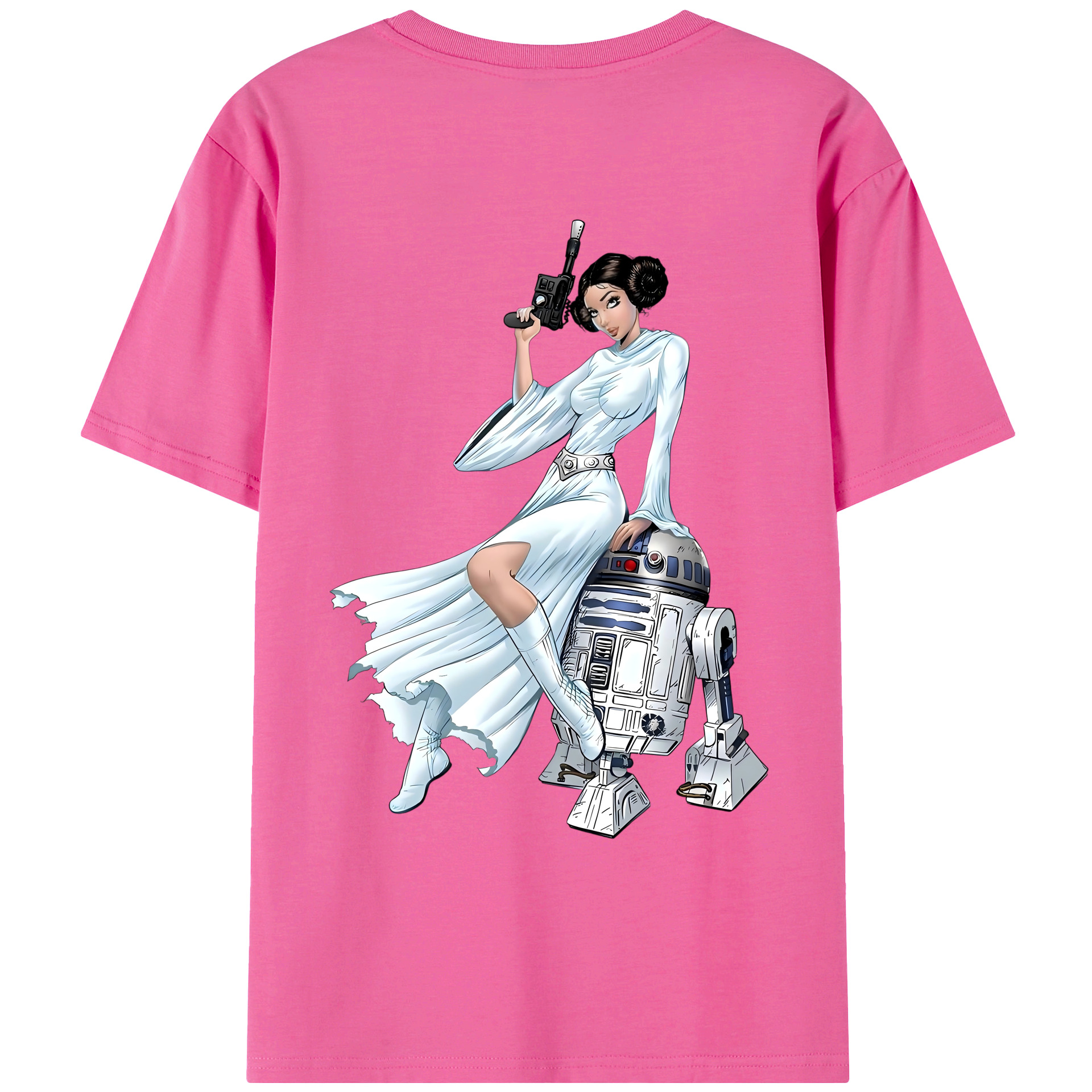 （画像用） スター・ウォーズ Star Wars レディース半袖Tシャツ(バックプリント)